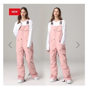 Women's Pink Snowbib